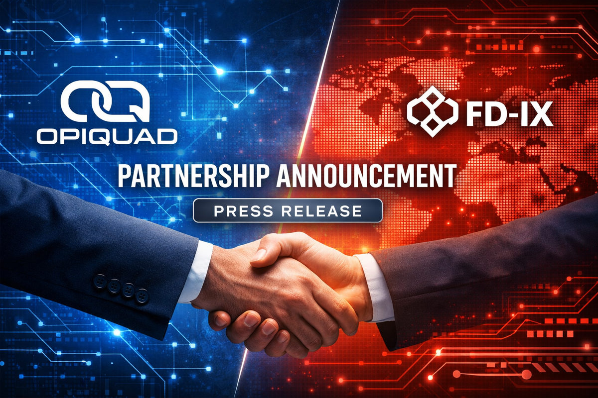 FD-IX and Opiquad Announce Partnership Creating a One-Stop Shop for Connectivity, Cloud, and Cybersecurity