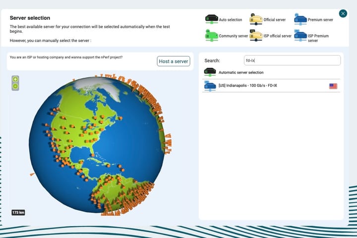FD-IX Launches New 100 Gig nperf Server