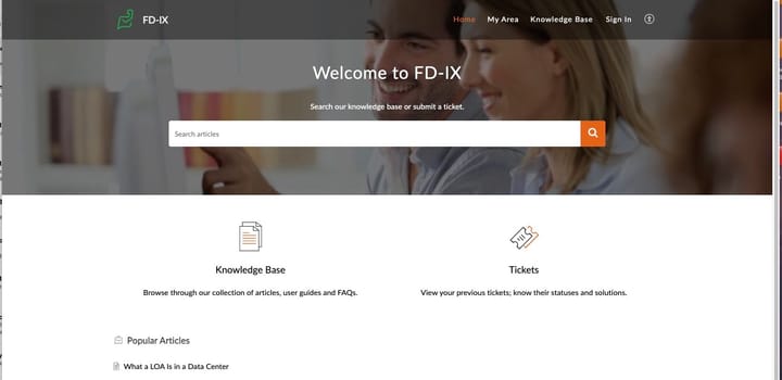 FD-IX announces new Support Portal