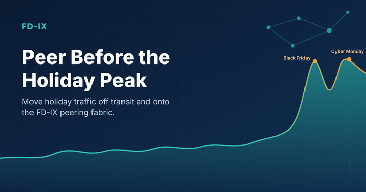 Get Your Network Ready for the Holiday Traffic Spike: Peer at FD-IX Before Thanksgiving